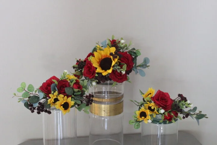 Silk Flowers For Your Wedding Cake