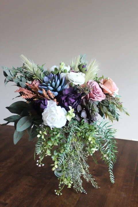 Bridal Bouquet Recreation in Silk Flower Mega Roundup