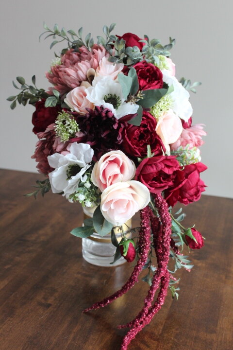 *Almost* Valentine's Day Silk Wedding Flowers