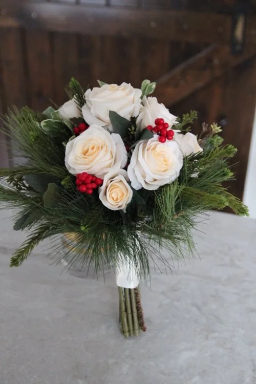 Winter Bridal Bouquet Recreation - Reveal and Review