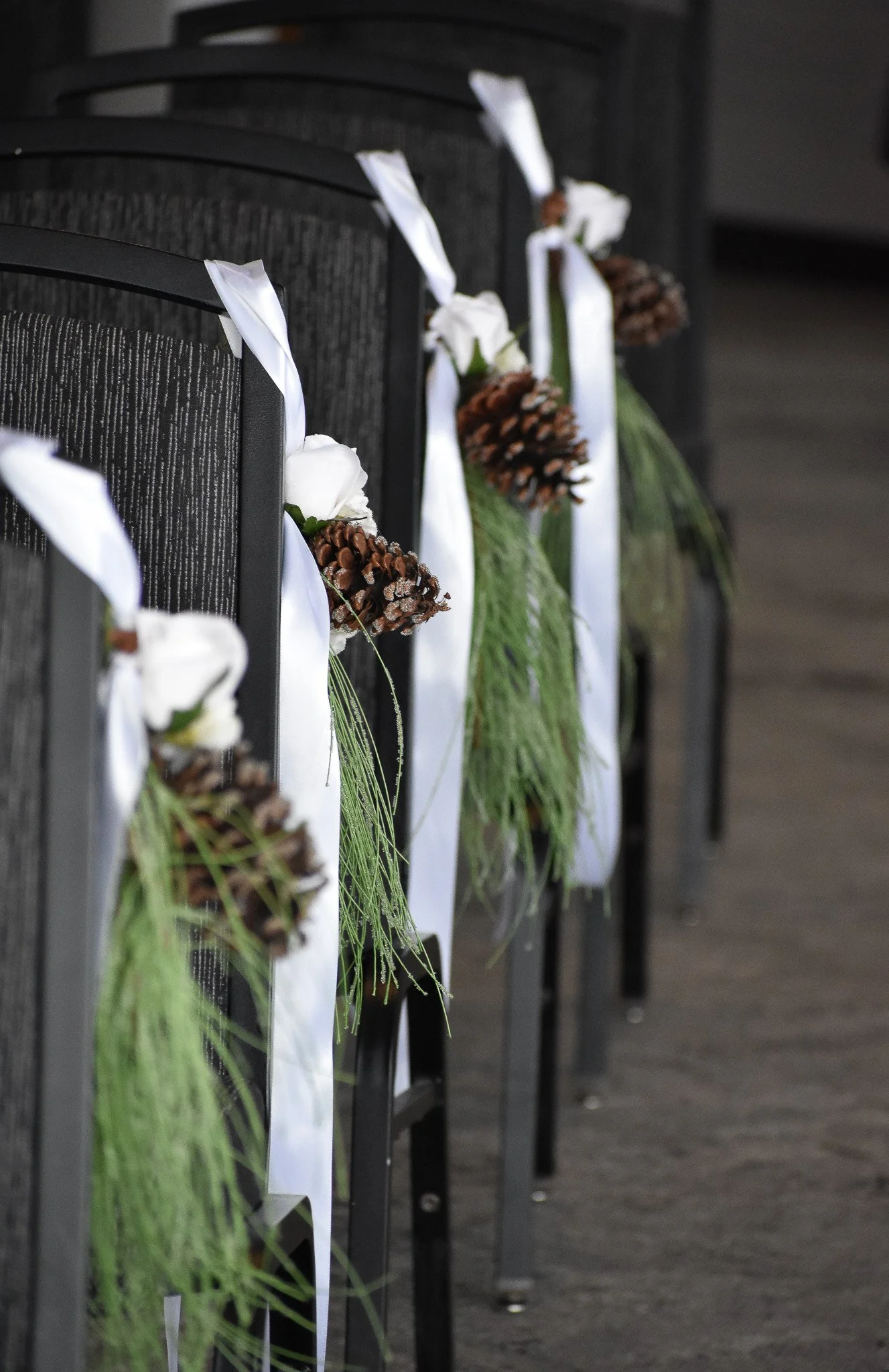 Custom Silk Winter Wedding Flowers - Reveal and Review