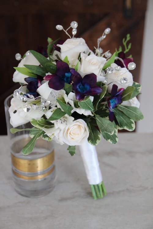 Custom Bridal Bouquet Recreation with Orchids - Reveal and Review