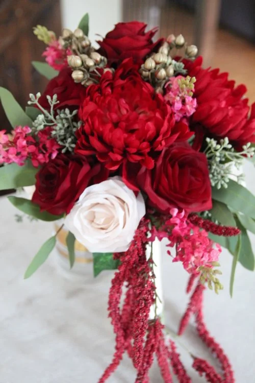 Cascading Round Handtied Bouquet Recreation - Reveal and Review