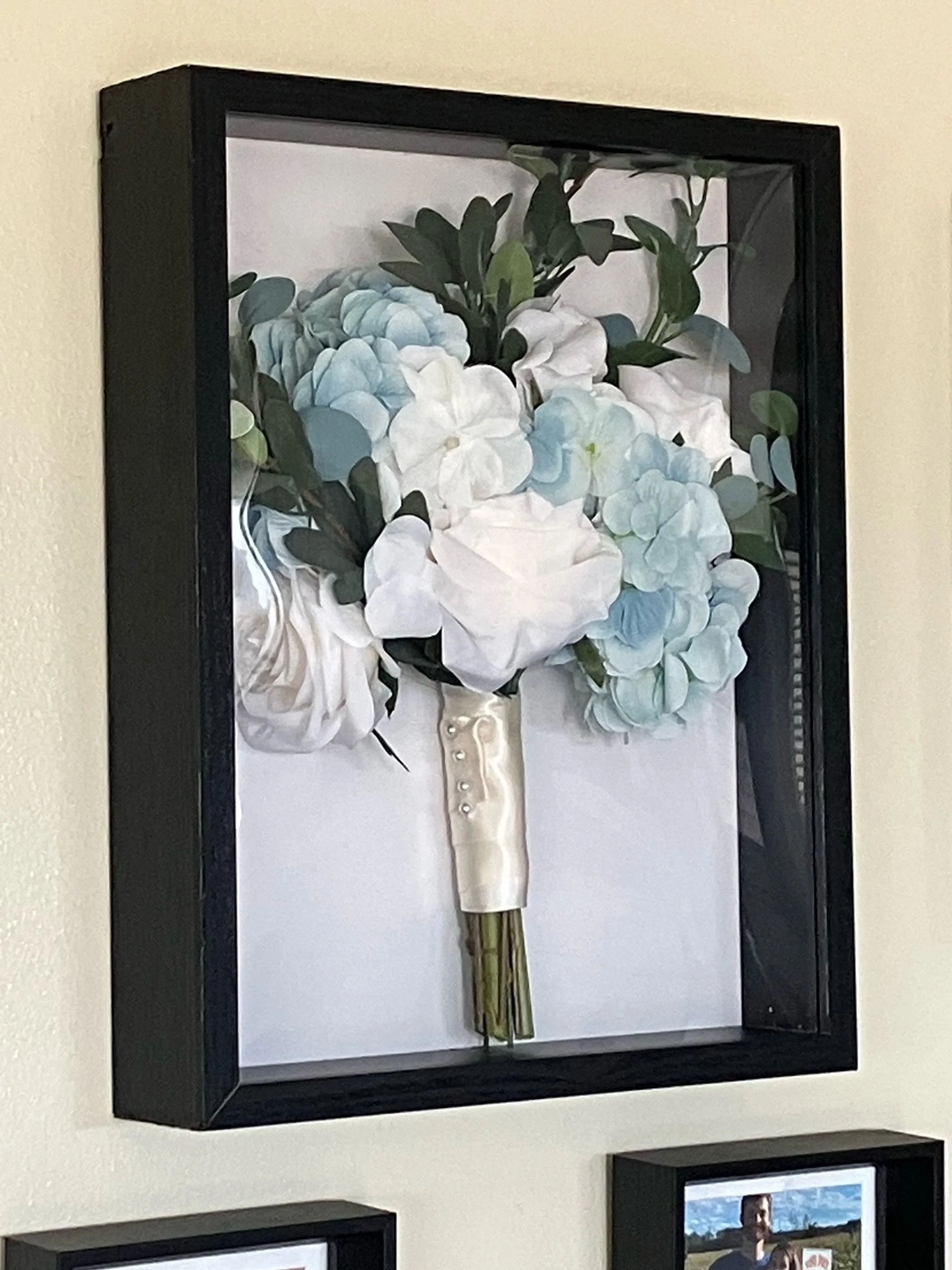 Bridal Bouquet Recreation for a Shadowbox - Reveal and Review