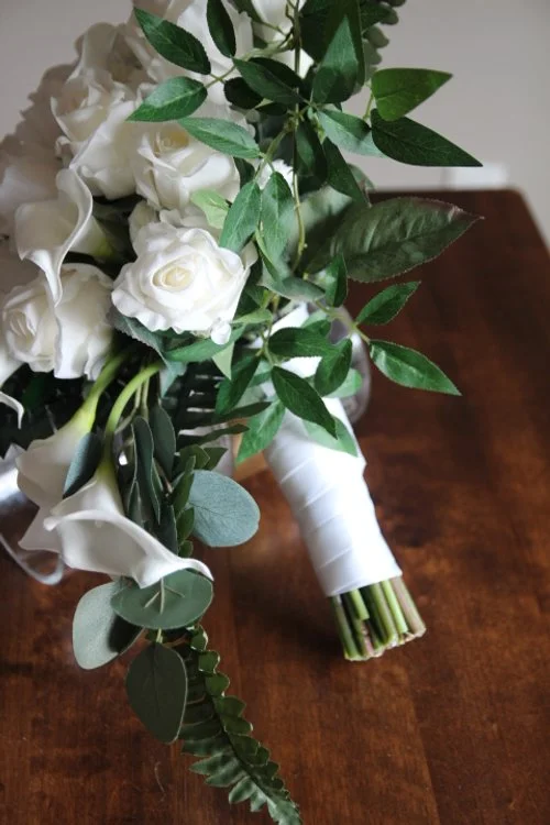 Bridal Bouquet Recreation for Daughter's Anniversary