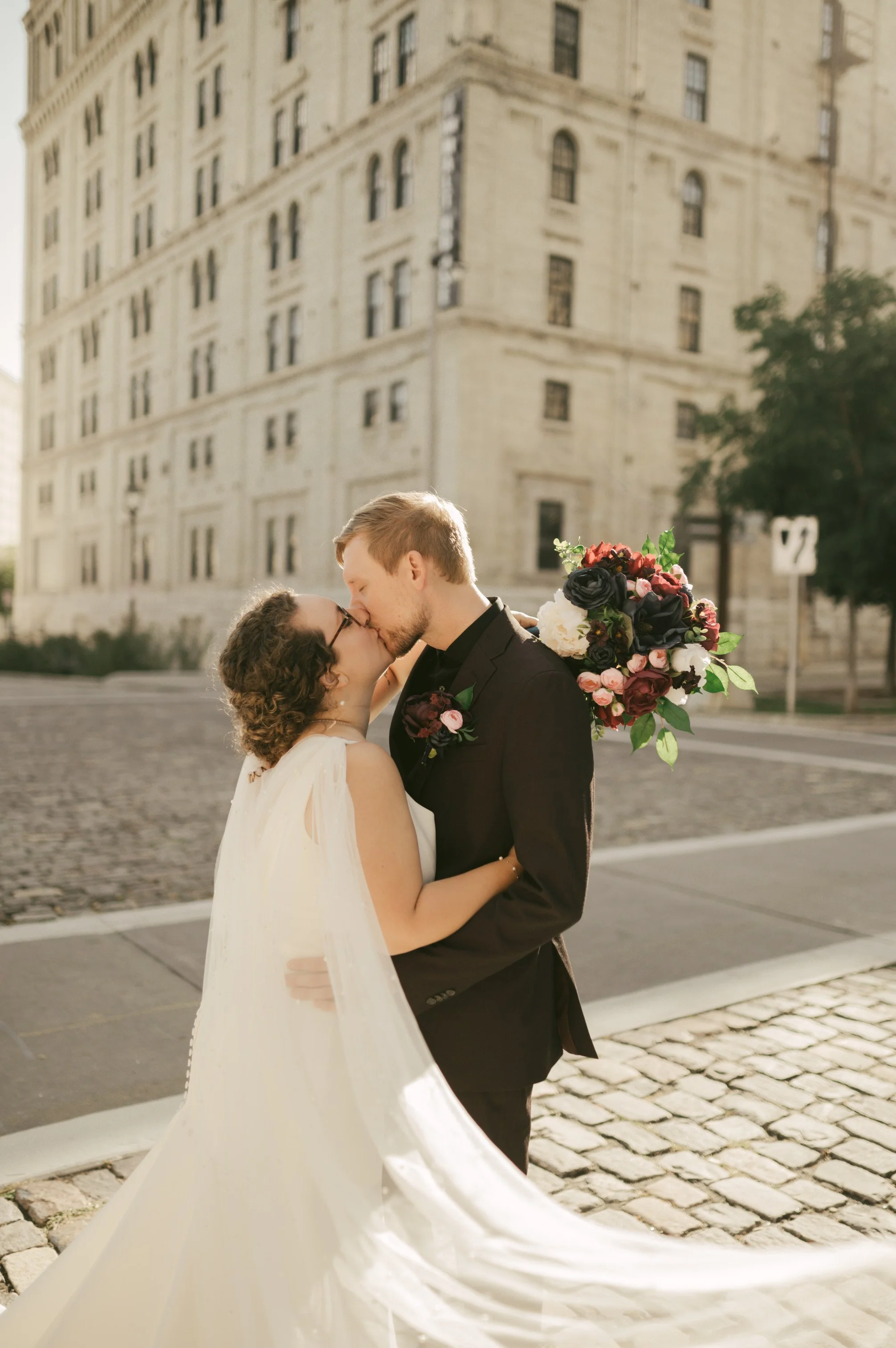 Moody Silk Wedding Flowers - Reveal and Review