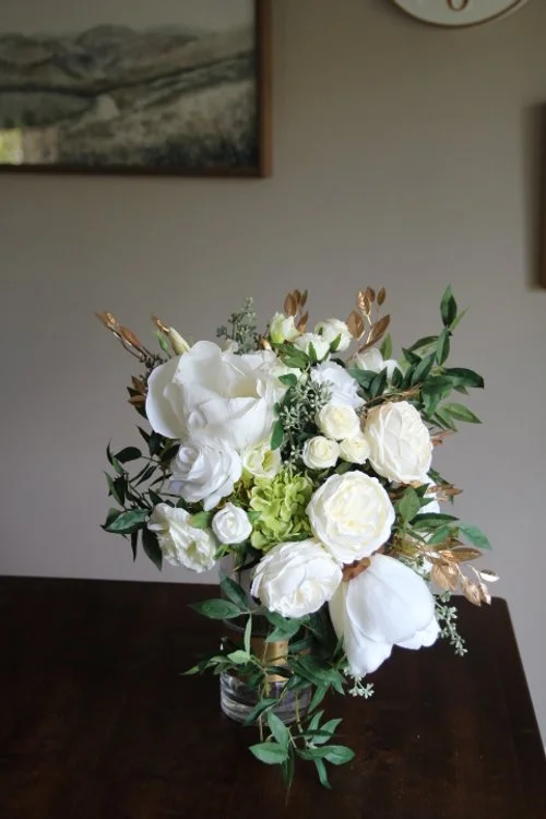Magnolia Bridal Bouquet Recreation - Reveal