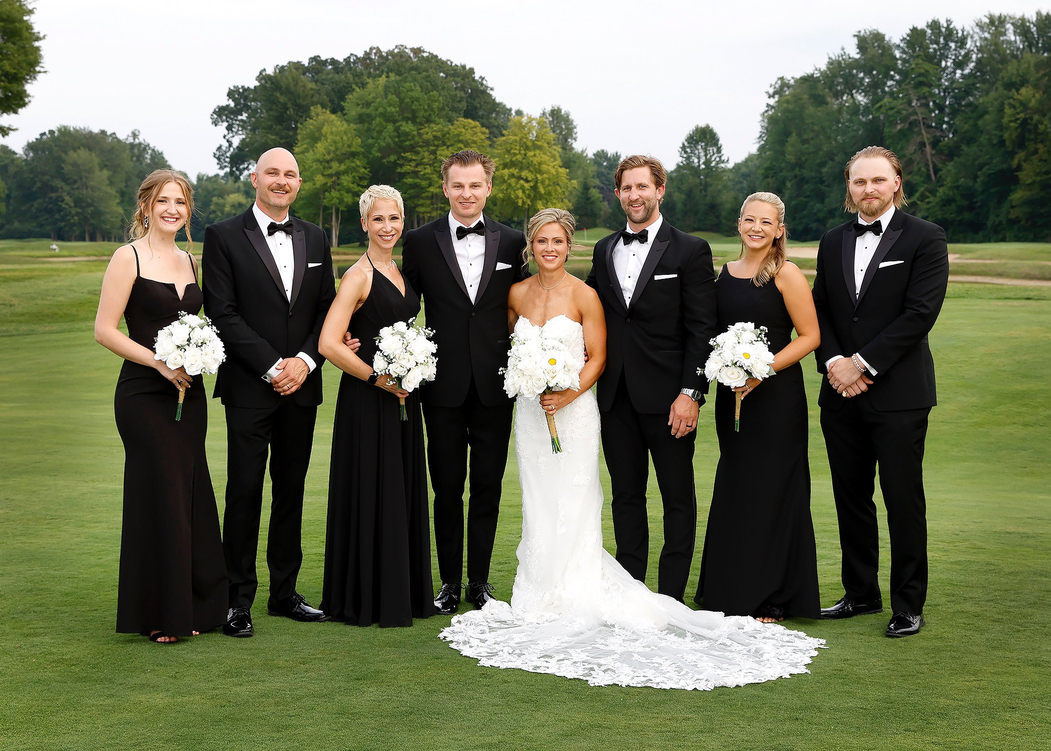 White Rose and Daisy Silk Wedding Flowers - Reveal and Review