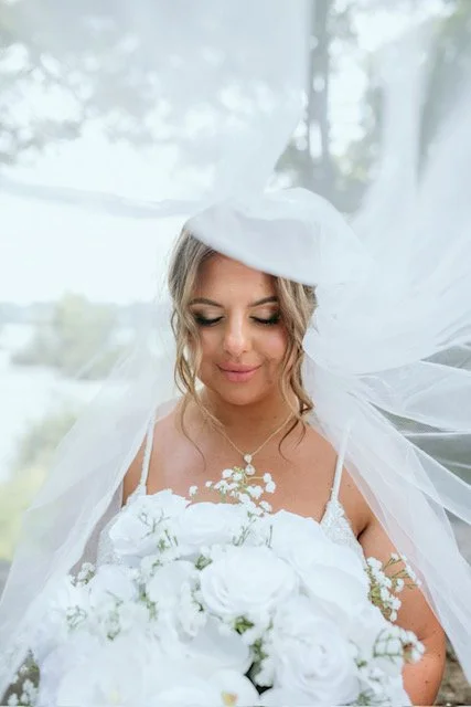 All White Silk Wedding Flowers - Reveal and Review
