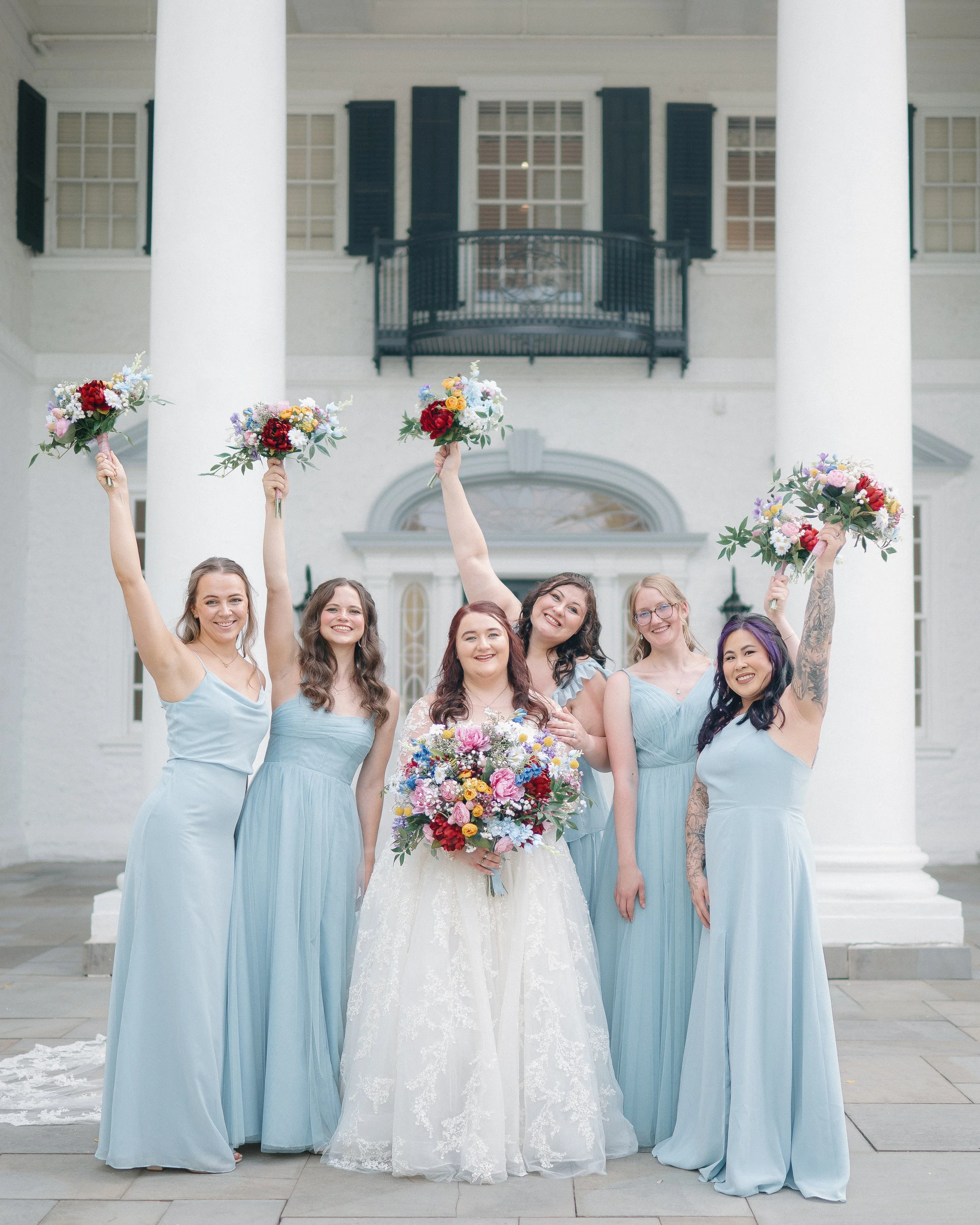 Colorful Silk Wedding Flowers - Reveal and Review