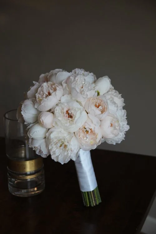 White and Blush Bridal Bouquet Recreation - Reveal and Review
