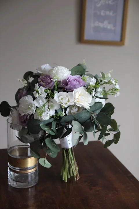Lavender and White Bouquet Recreation - Reveal and Review