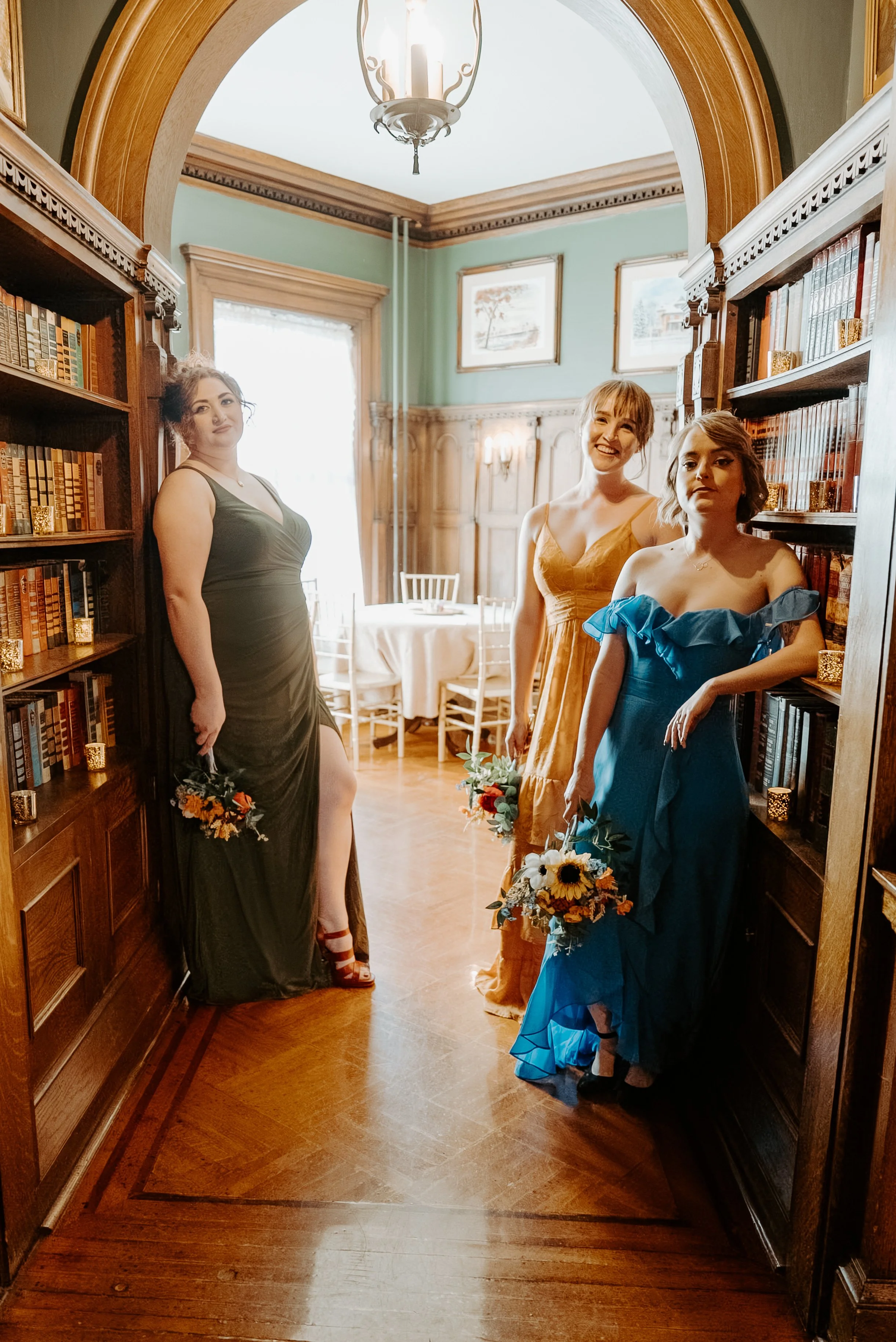 custom-fall-wedding-flowers-silk-bridal-bouquet-bridesmaid-bouquets