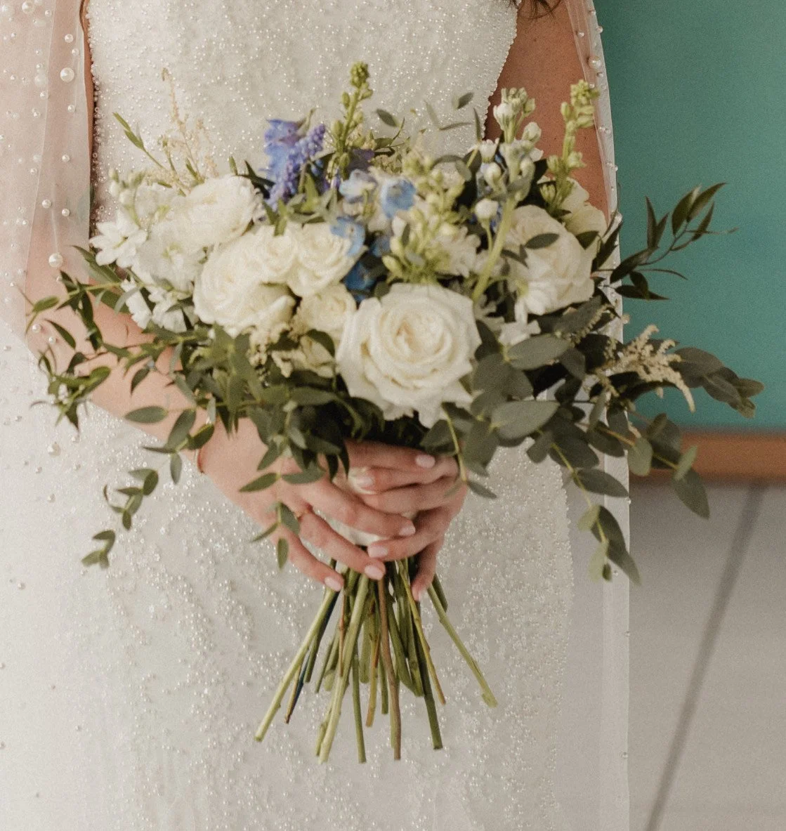 Blue-white-bridal-bouquet-recreation-custom-silk-wedding-flowers