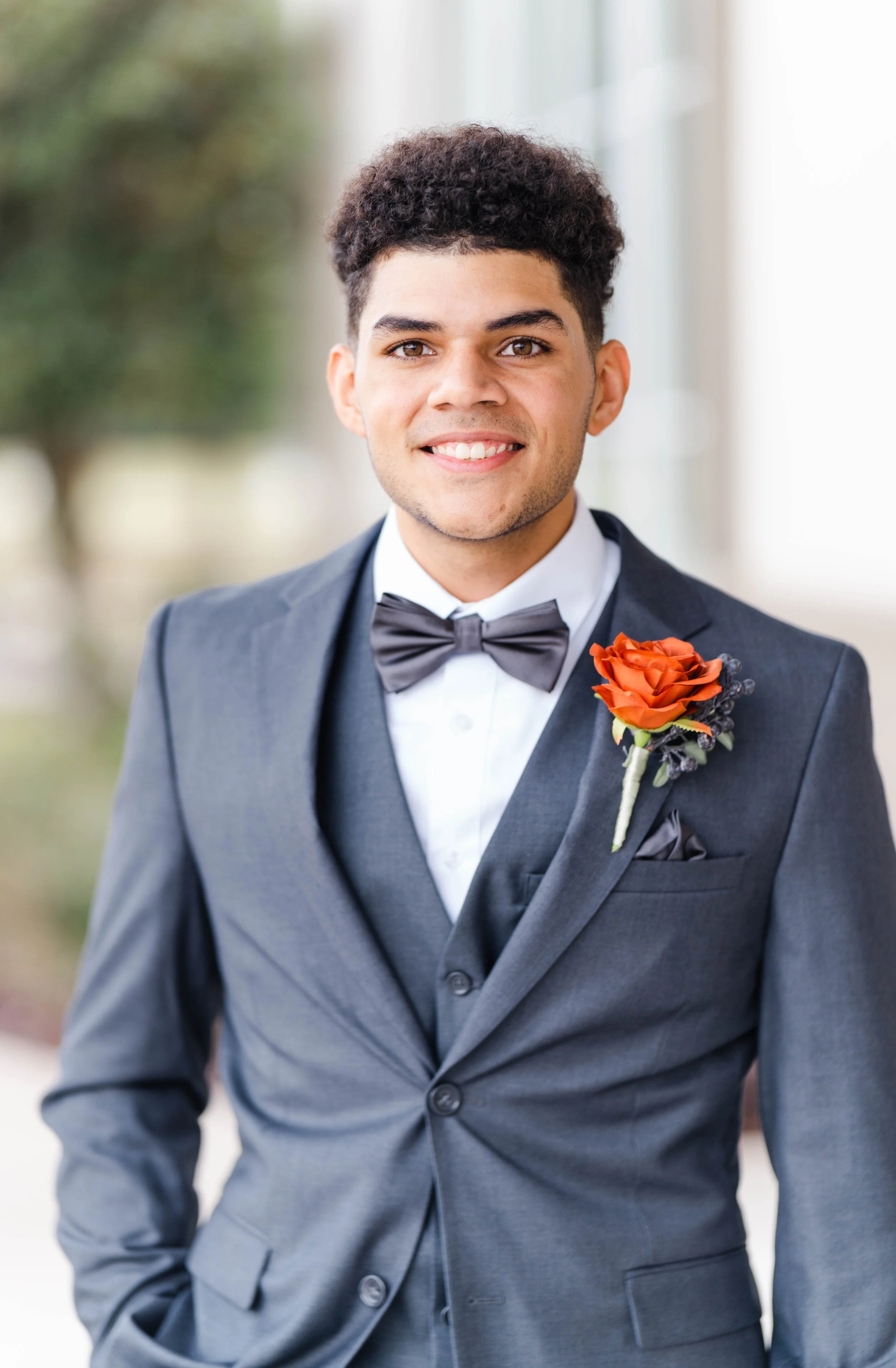 custom-silk-bridal-bouquet-fall-wedding-flowers-burgundy-orange-boutonniere