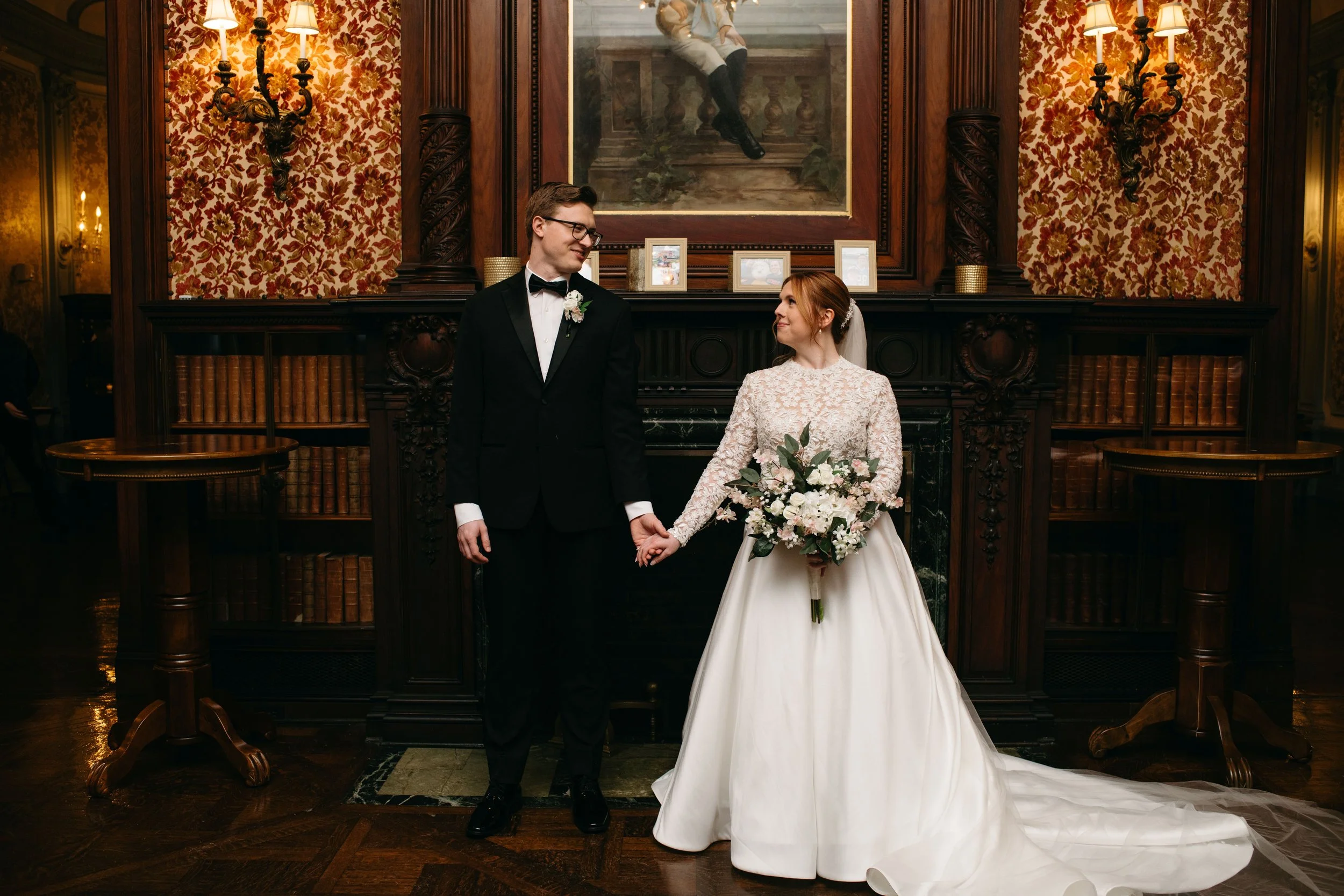 custom-silk-wedding-flowers-cherry-blossoms-bridal-bouquet-boutonniere