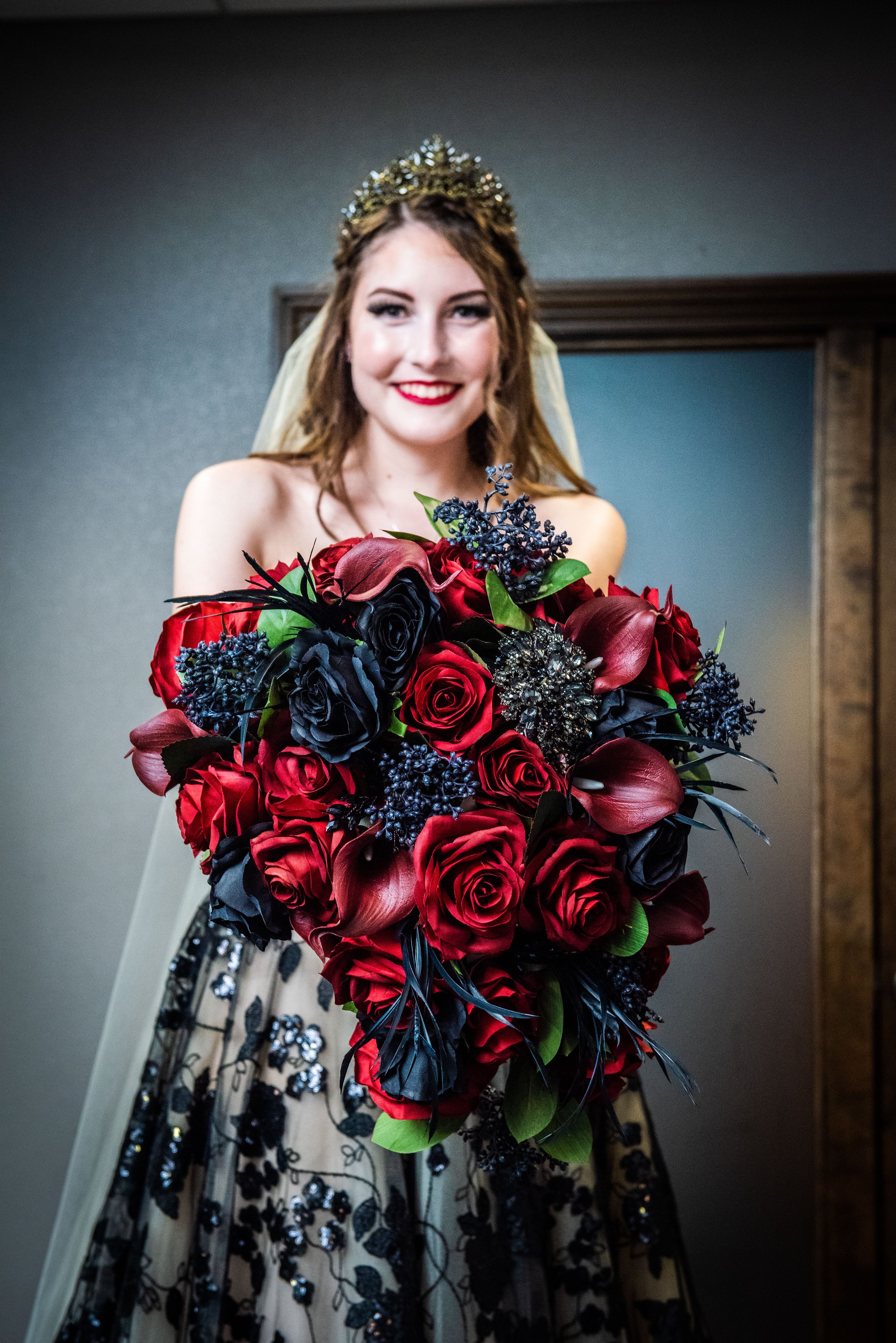 Black, Red and Burgundy Silk Wedding Flowers - Reveal Review — Silk Wedding Flowers and Online | Love Is Blooming