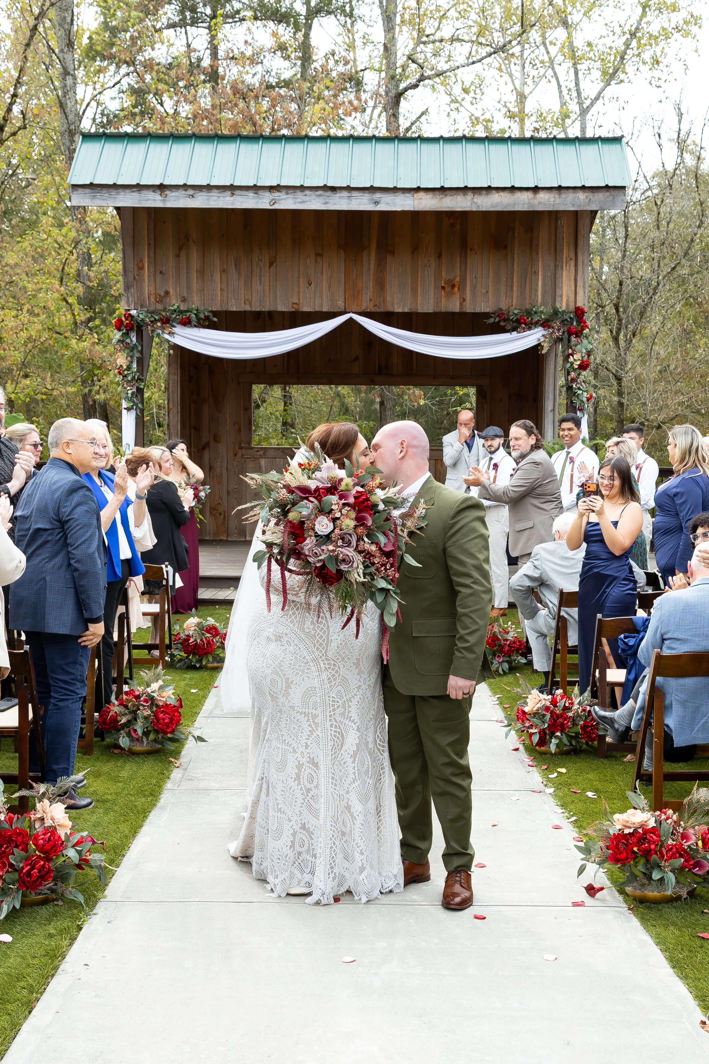burgundy-silk-wedding-flowers-custom-bridal-bouquet-aisle-arrangements-arch-arrangement-boutonnieres