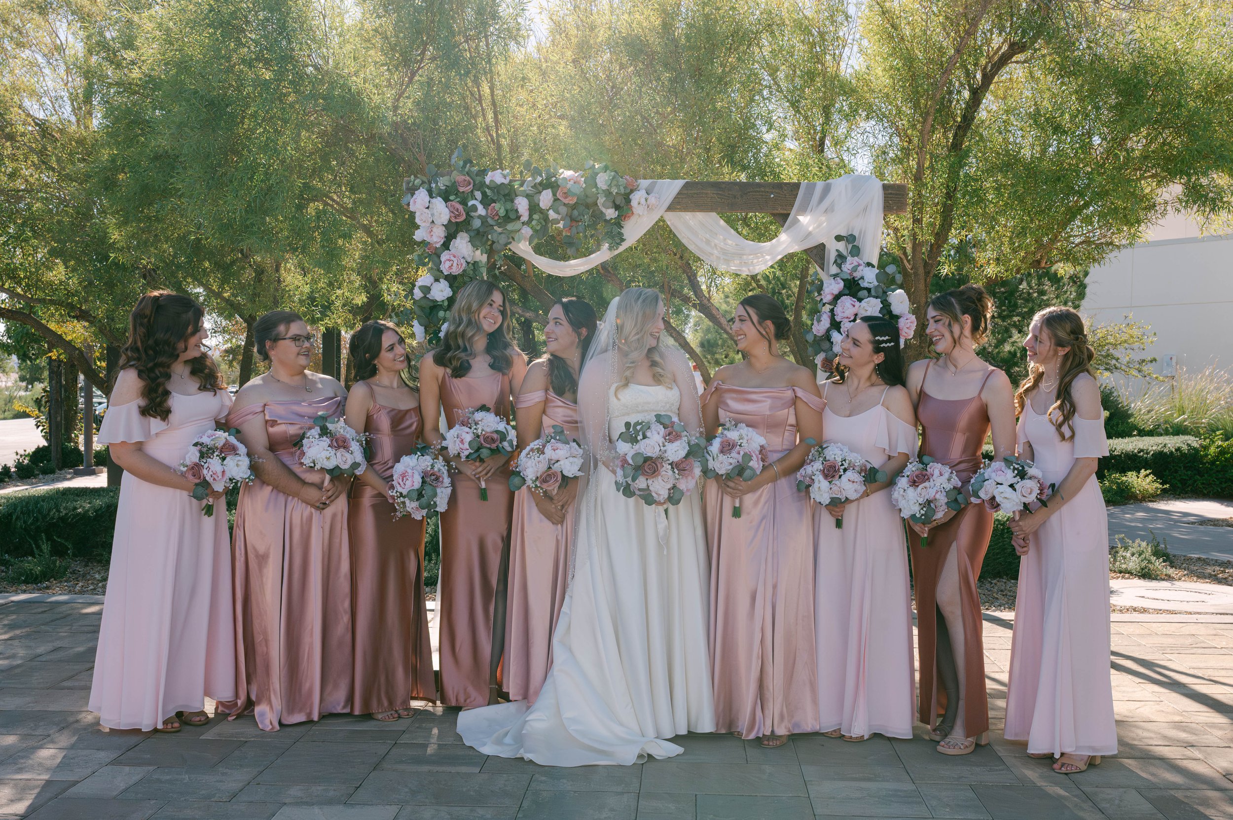 custom-silk-wedding-flowers-rose-bridal-bouquet-bridesmaid-bouquets-altar-arrangement