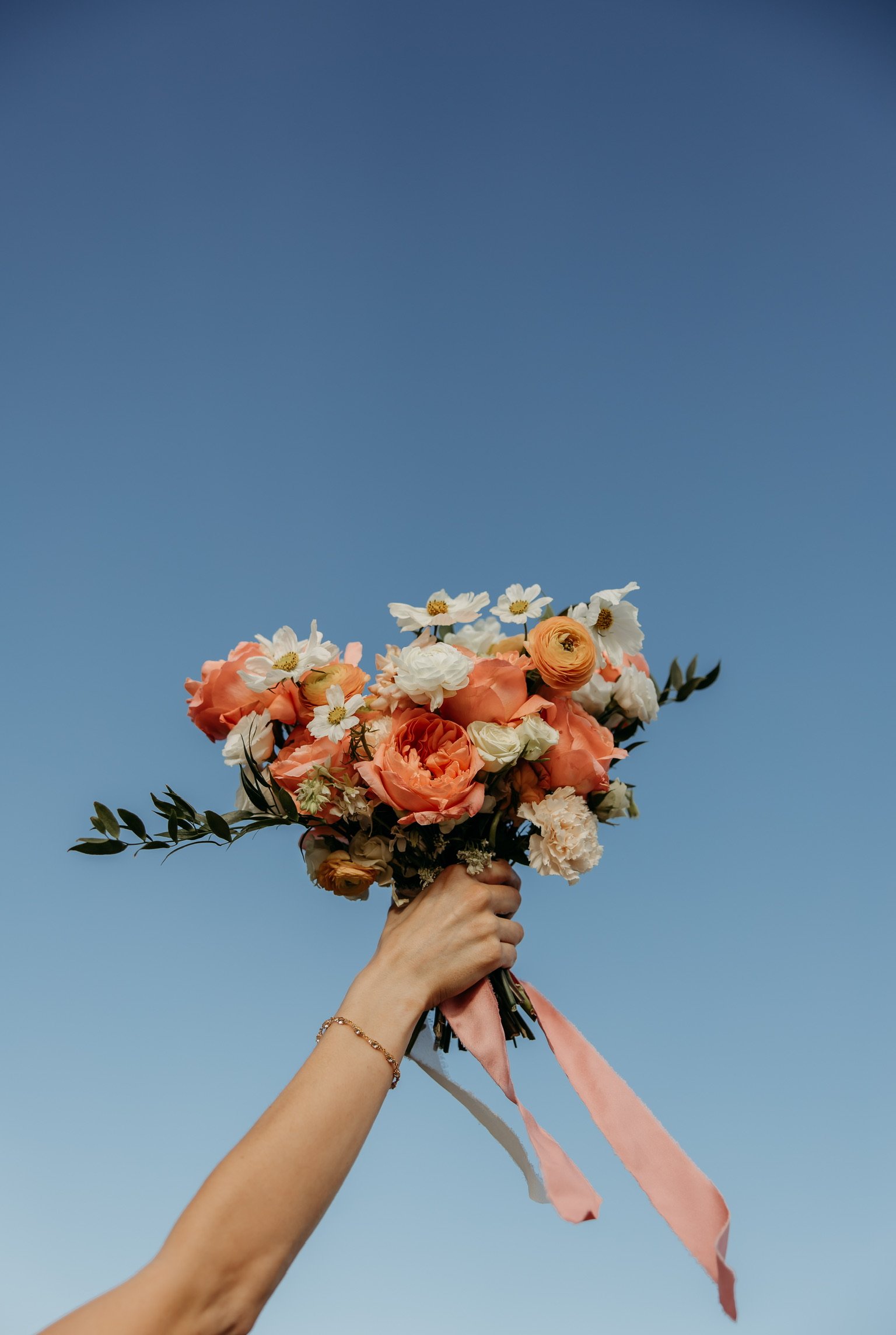 custom-bridal-bouquet-recreation-silk-wedding-flowers-coral-white-anniversary-gift