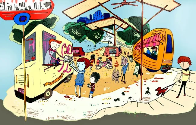 Austin food trucks to move to Barton Springs Road