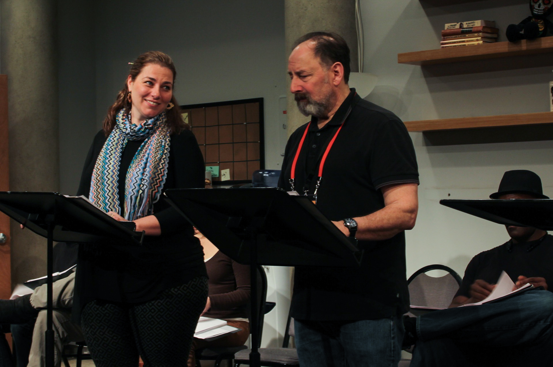 Susan Shay & Arye Gross, THE BOOK OF WILL by Lauren Gunderson Colorado New Play Summit 2016, Photo by John Moore for the DCPA NewsCenter