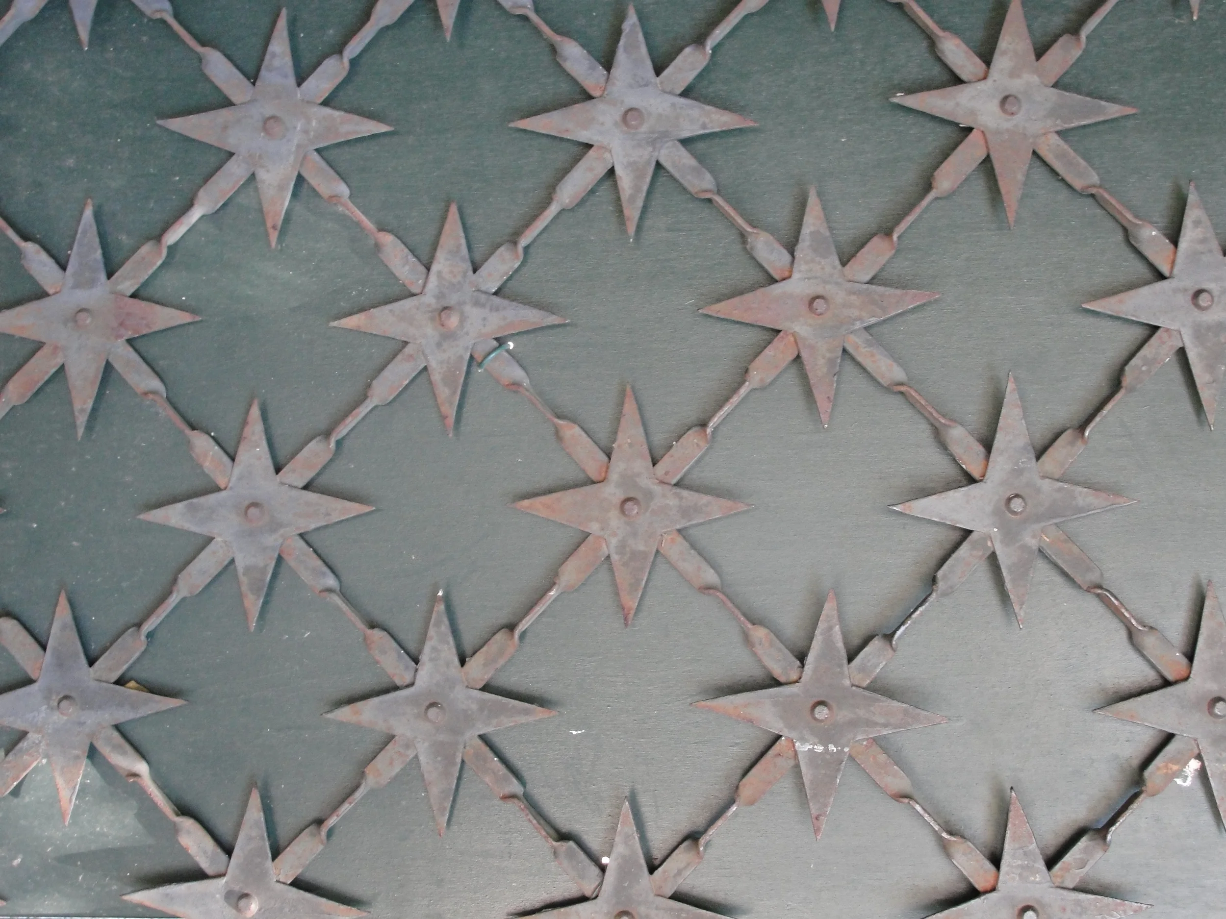 European metal work.