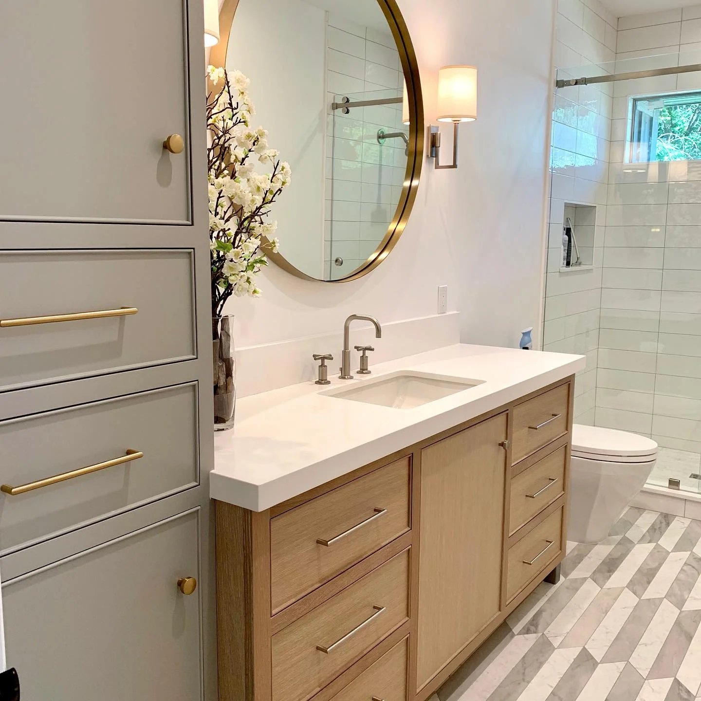 Contemporary Bathroom Remodel