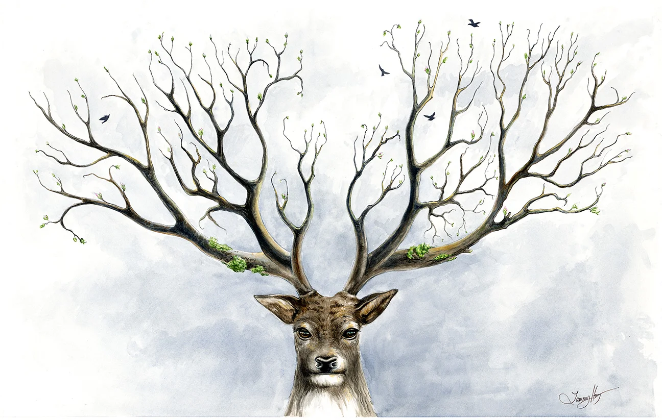 WBranchesAndAntlers.jpg