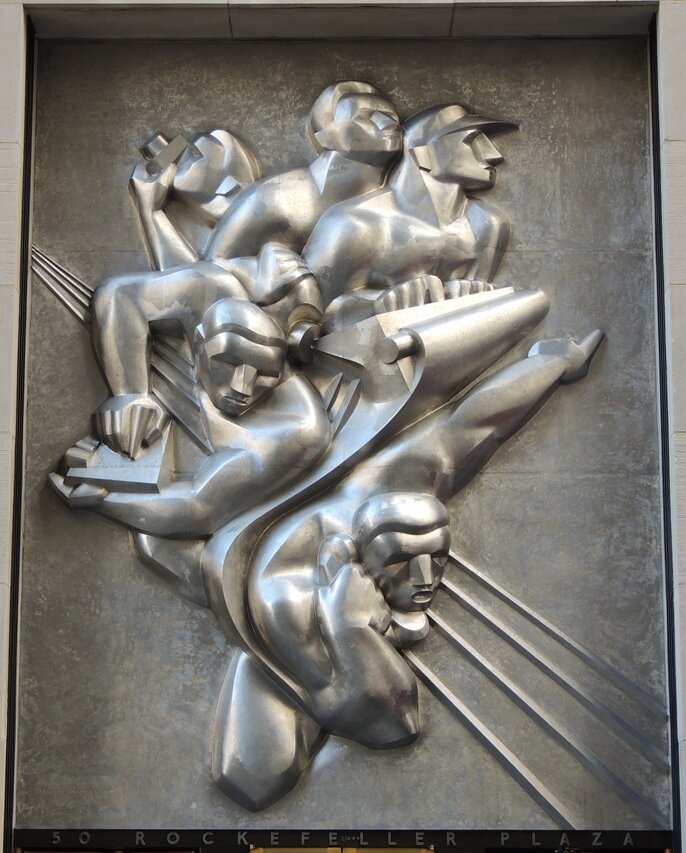 Rockefeller Center Artwork — talinkraft
