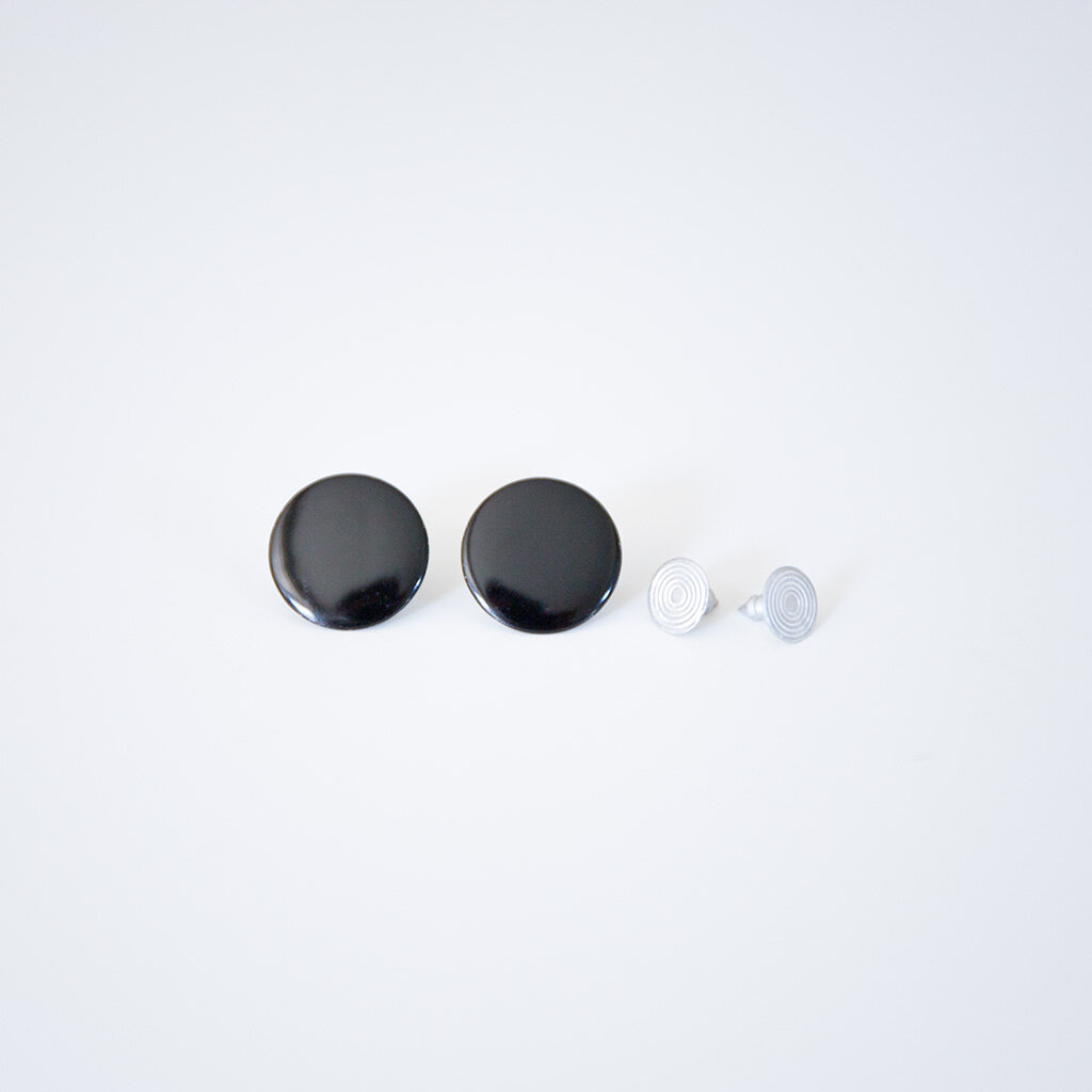 Black Jeans Buttons - Set of 2 (17mm) — CLOTH STORY
