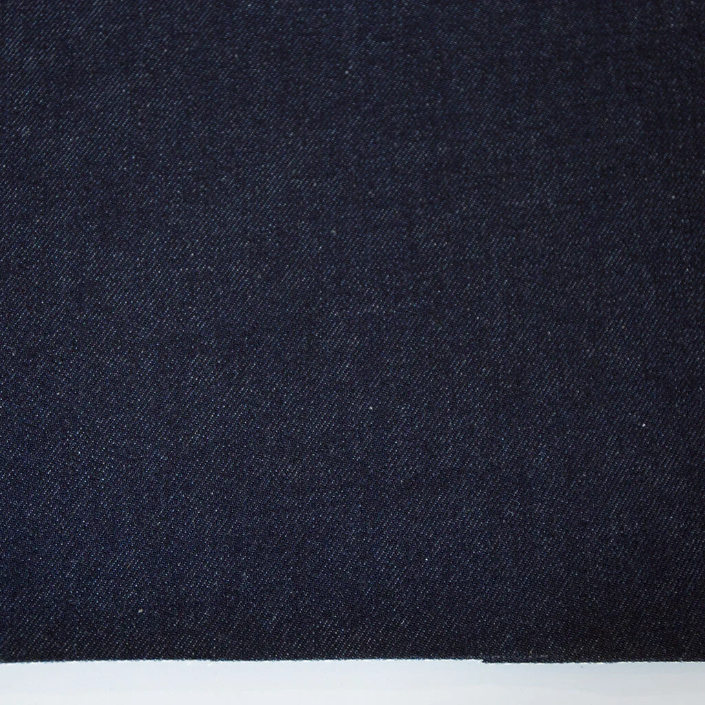 Non-Stretch Denim Fabric - Aqua Indigo 