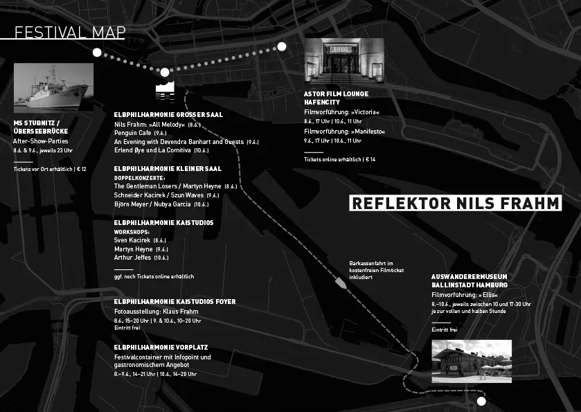 overwiew of the venues