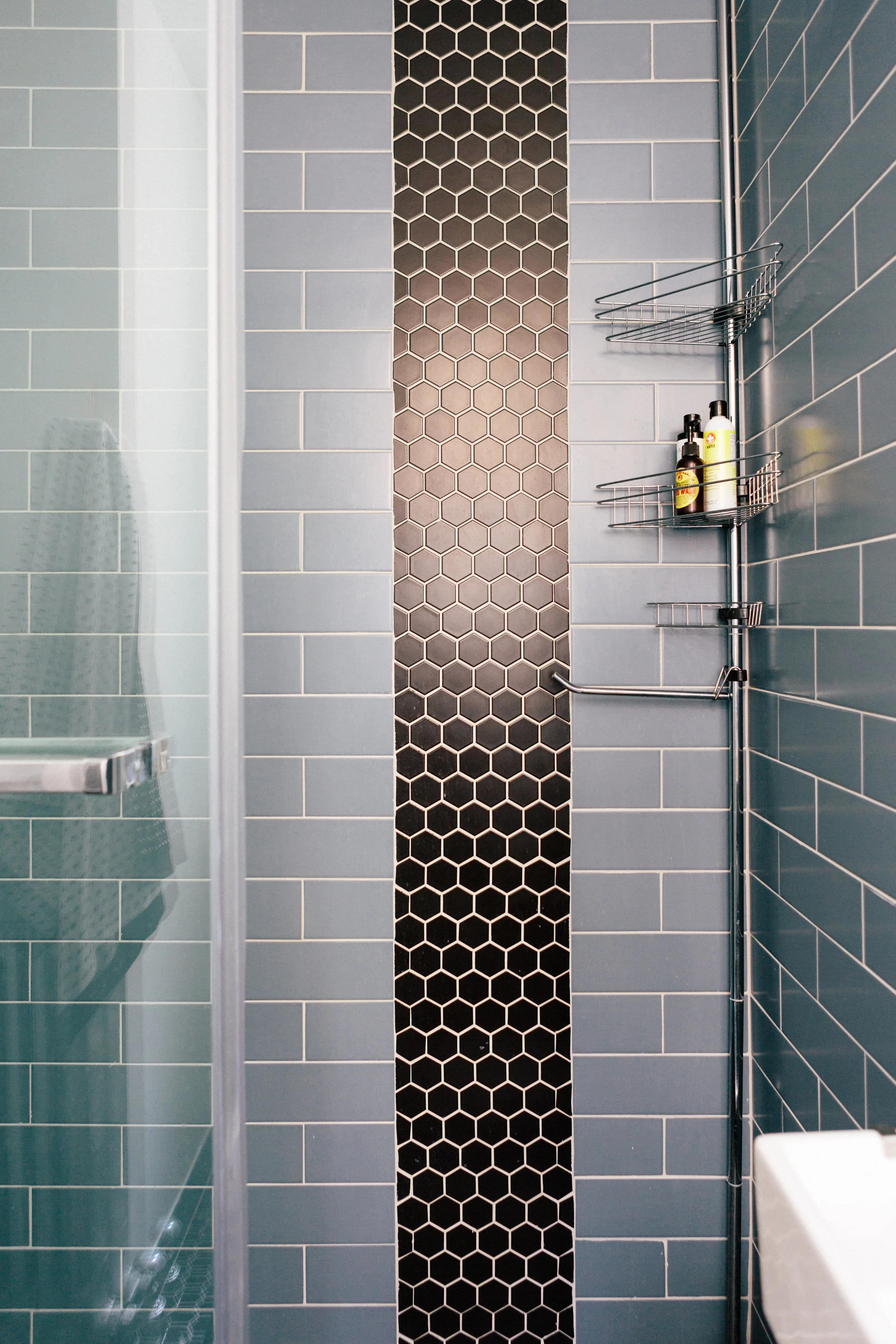 Unpatterned Chicago Bold Bathroom Remodel