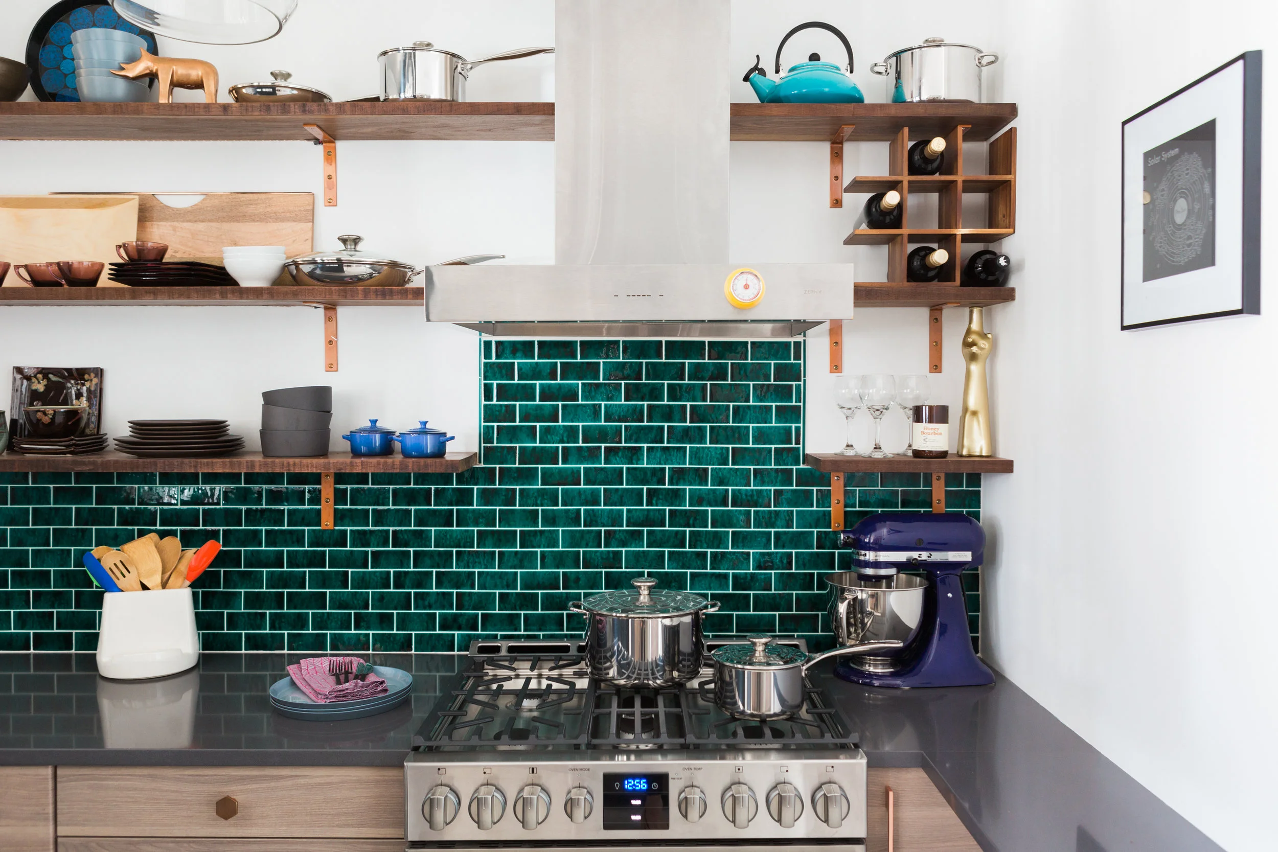 Unpatterned Chicago Unique Kitchen Remodel