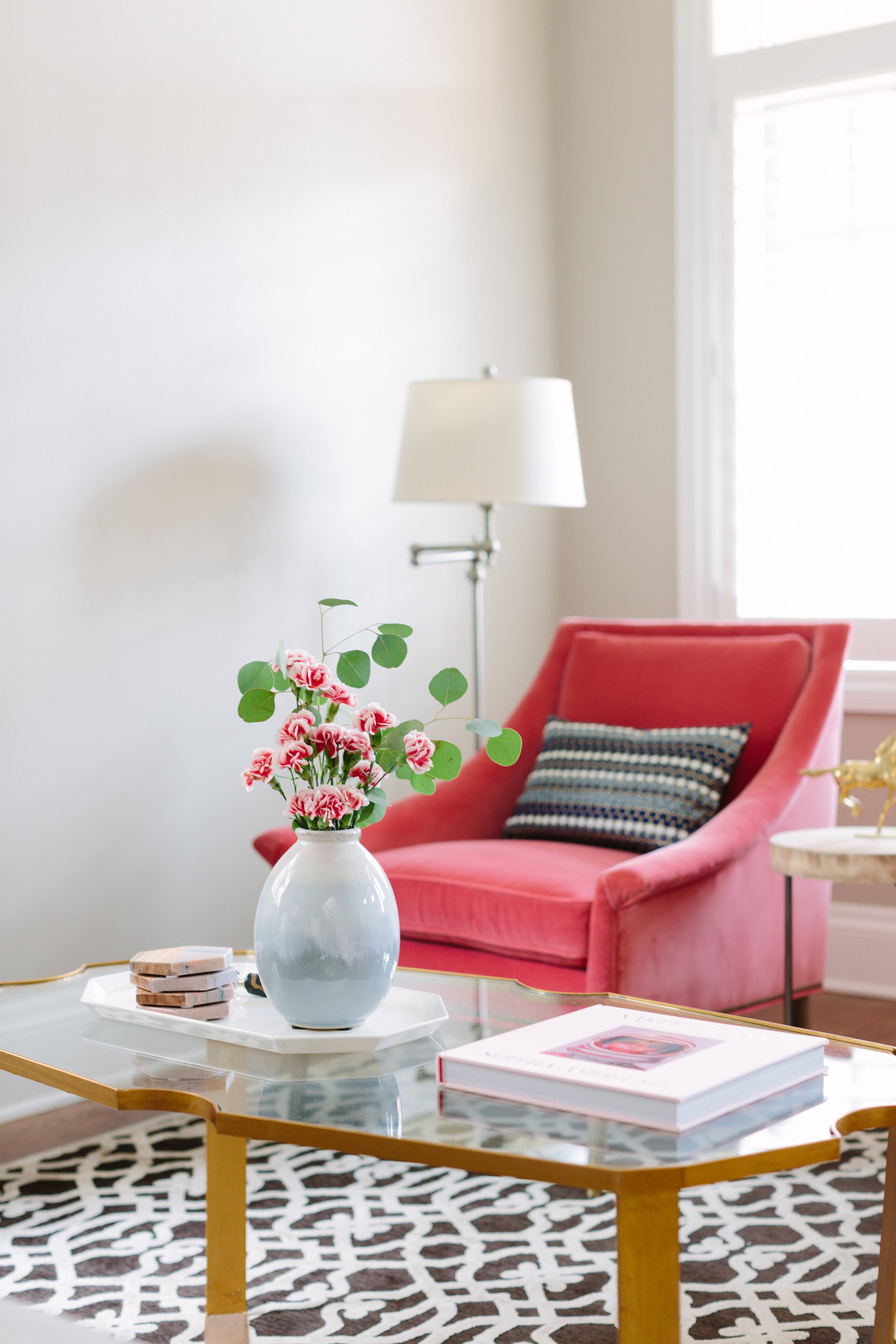 Unpatterned Chicago Living Room