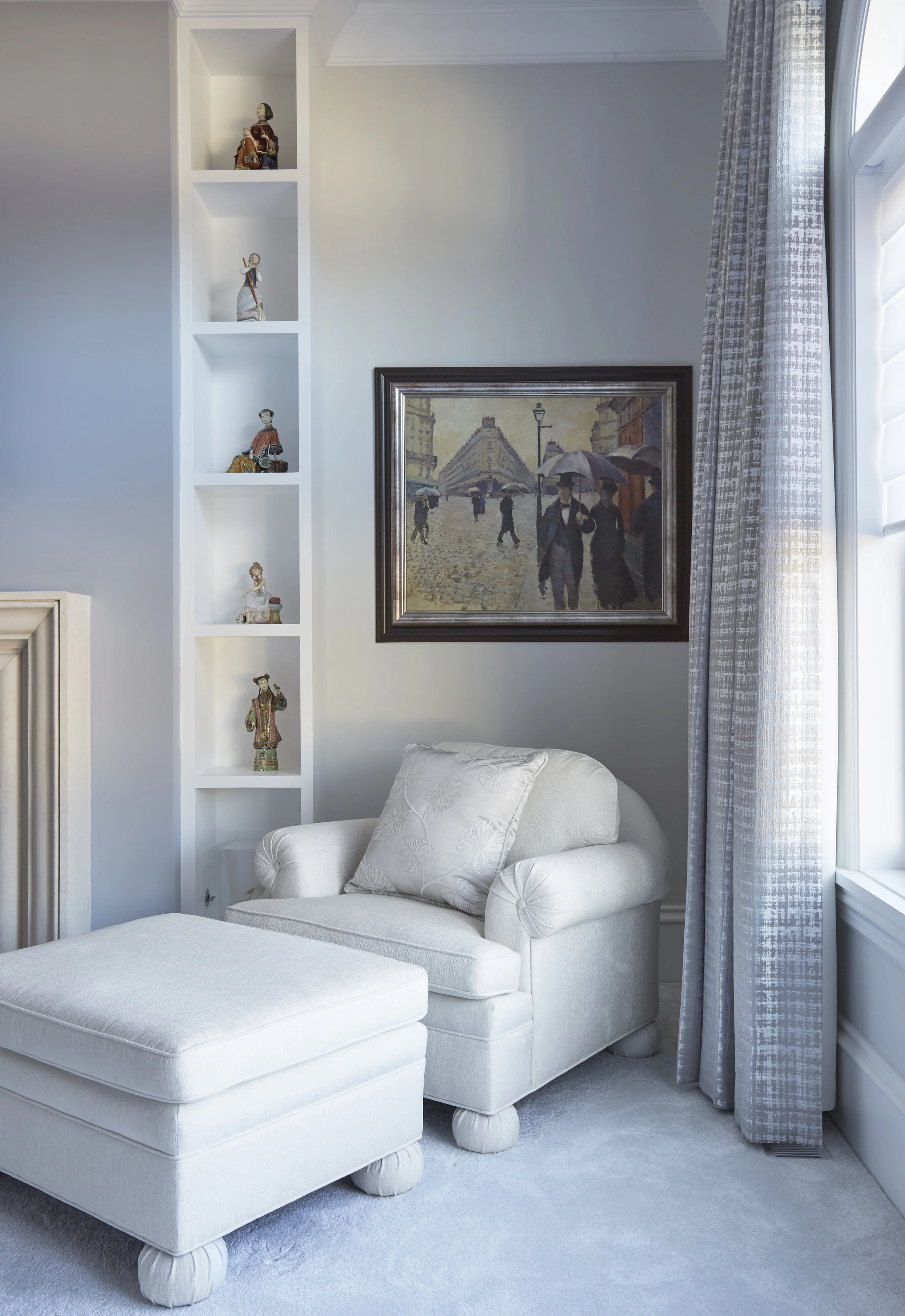Unpatterned Chicago New Build Sitting Area