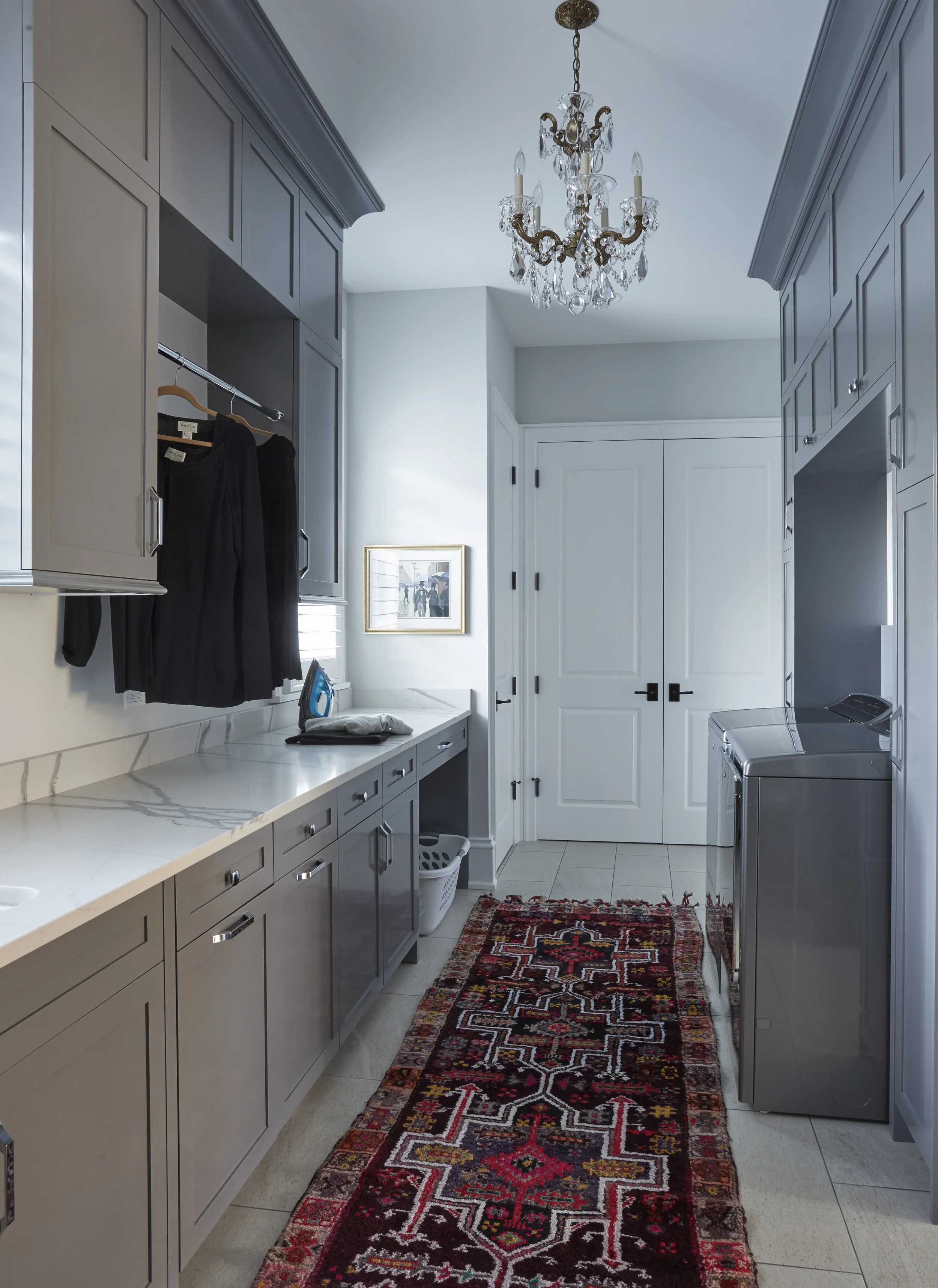 Unpatterned Chicago New Build Laundry Room