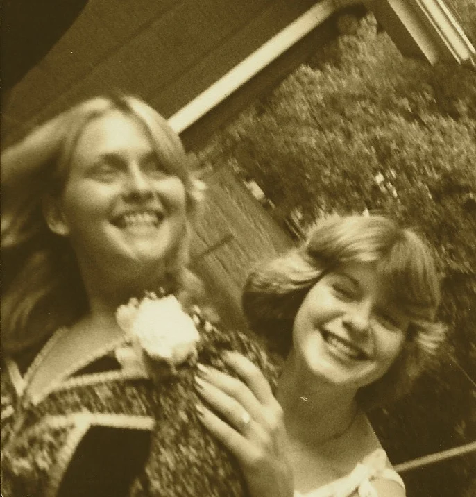 Candy and Cindy on her wedding day!.jpg