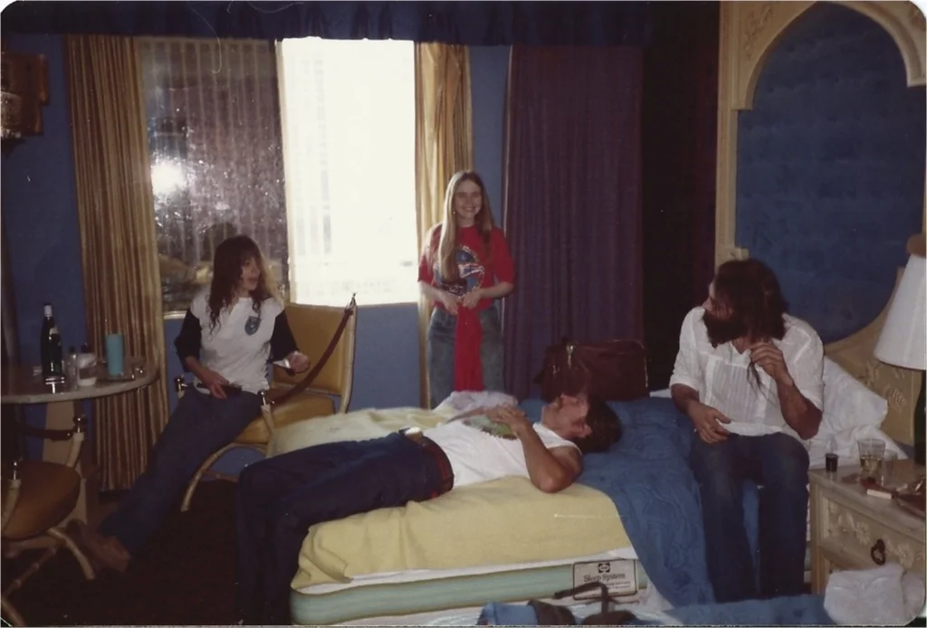 Las Vegas 1981 Michele M. Candy, Ratso, Kevin.jpg