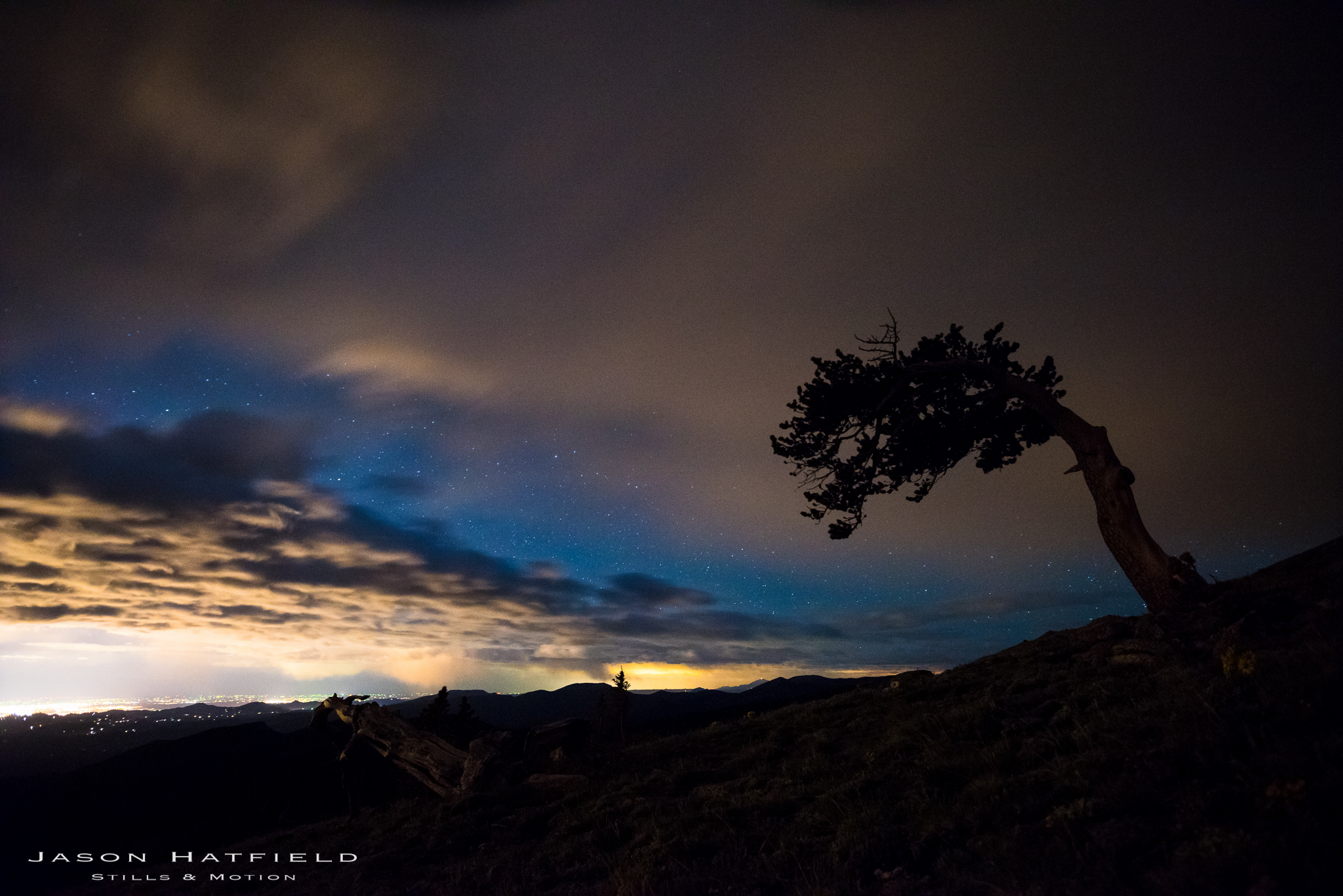 Mt Goliath night storm