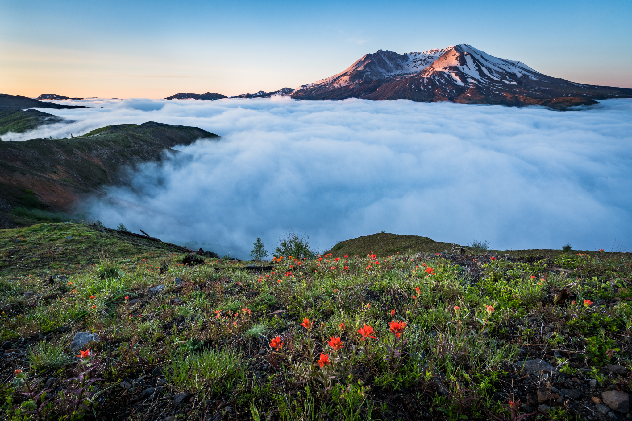 Mount St. Helens Sunrise