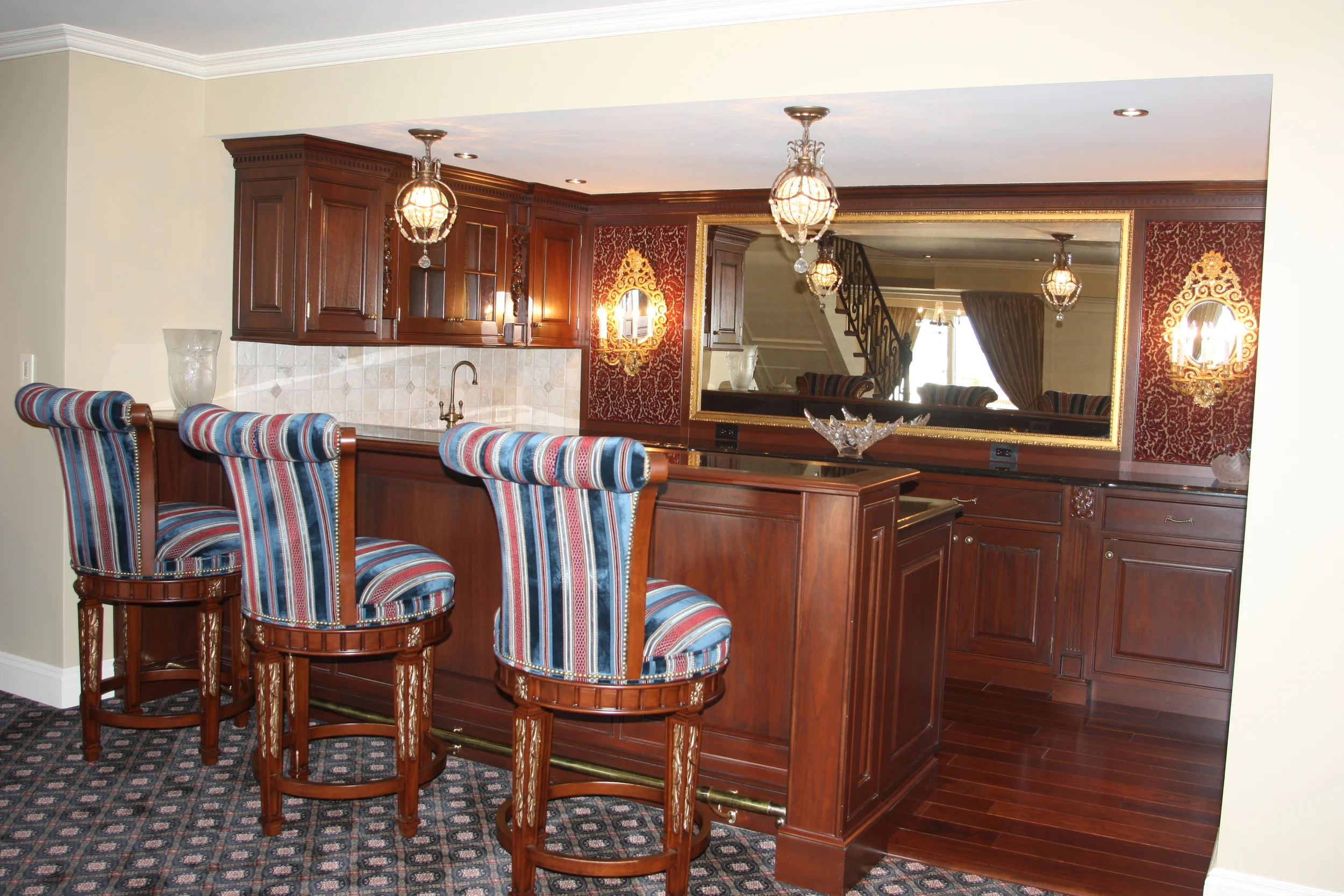 Basement Bar in Old Westbury