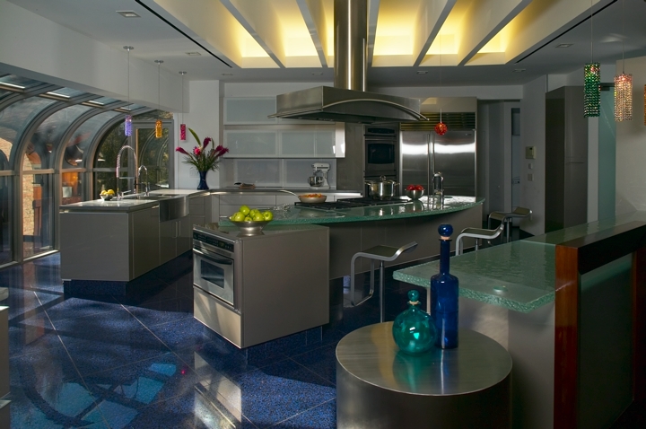 Eclectic Modern Kitchen Cold Spring Harbor New York