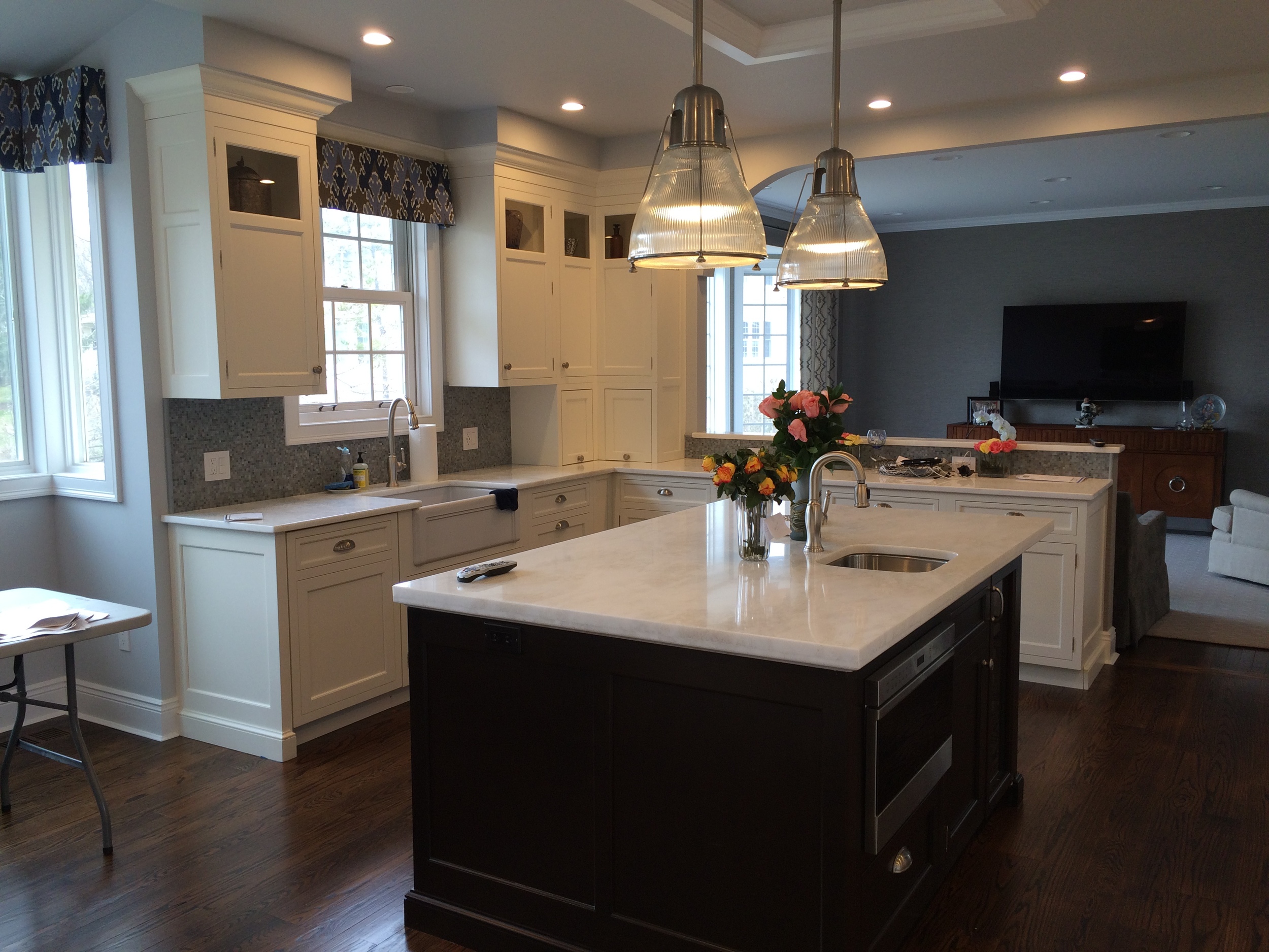 rutt white painted kitchen in roslyn ny