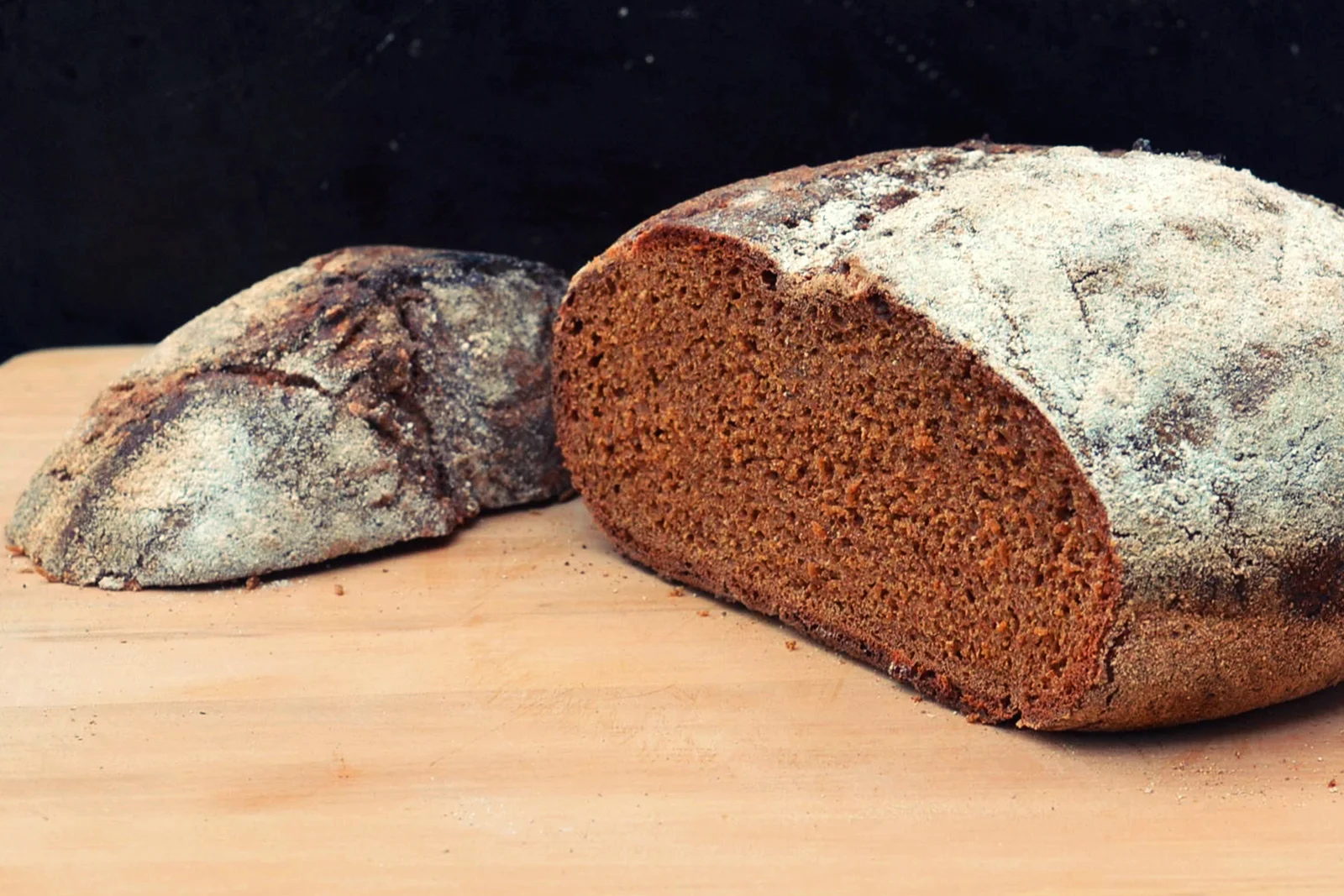 Sourdough Dark Rye Bread