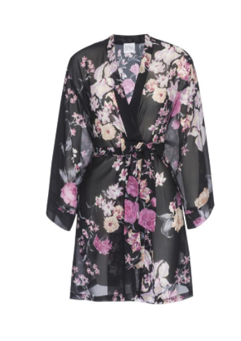 Helena Quinn Silk Floral Robe