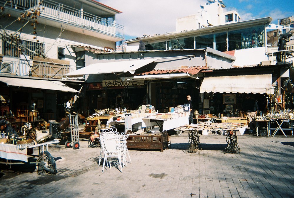 monastiraki flea market