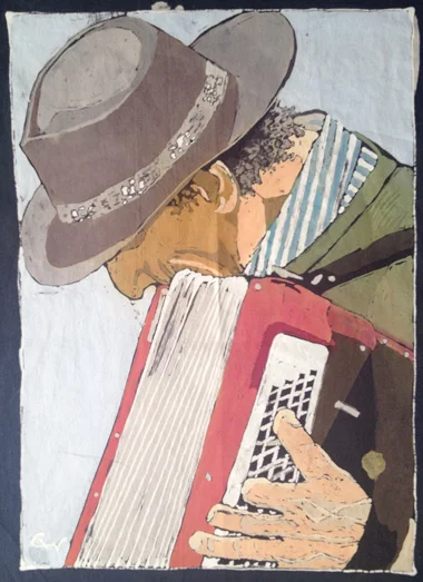 Paris Accordion Player