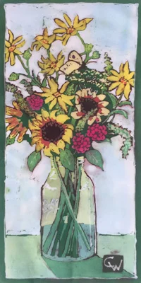 Flowers in Mason Jar II